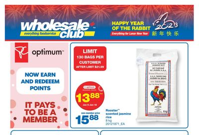 Wholesale Club (ON) Flyer January 5 to 18