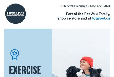 Total Pet Flyer January 5 to February 1