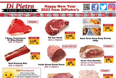 Di Pietro Food Centre Flyer January 5 to 11