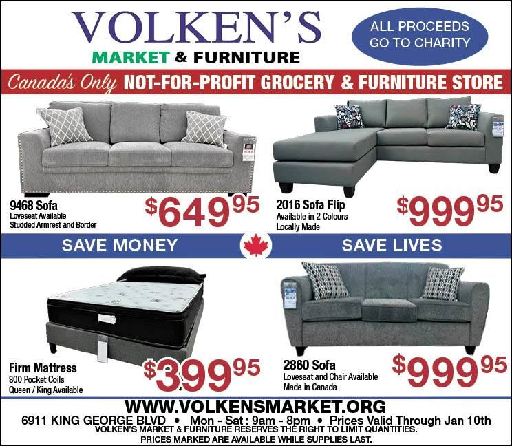 Volken's Market & Furniture Flyer January 4 to 10