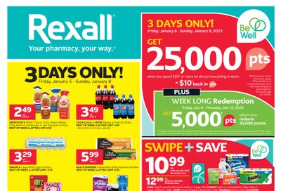 Rexall (AB, SK & MB) Flyer January 6 to 19