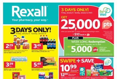 Rexall (ON) Flyer January 6 to 19