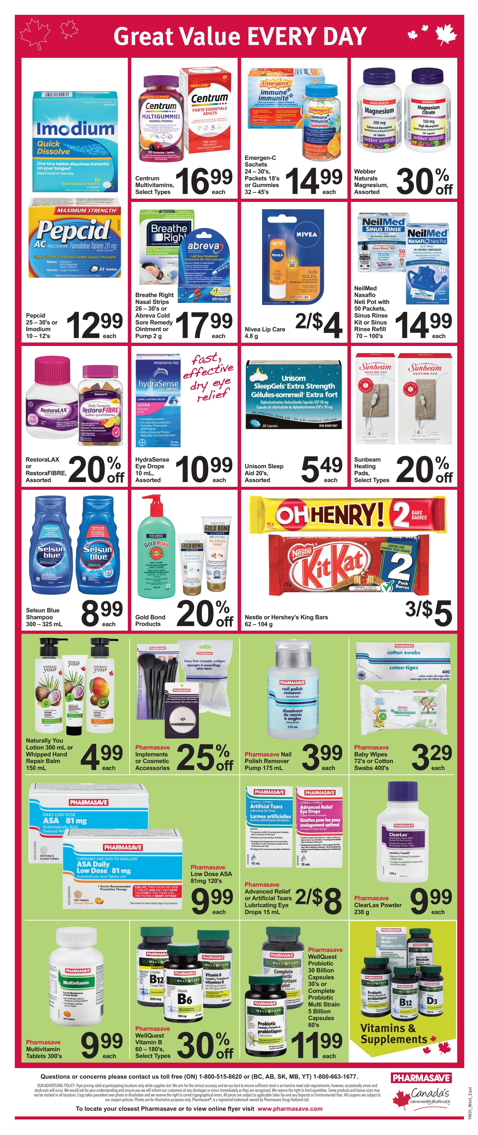 Pharmasave (West) Flyer January 6 to 19