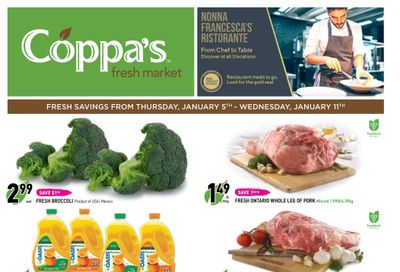 Coppa's Fresh Market Flyer January 5 to 11