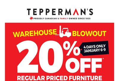 Tepperman's Flyer January 6 to 12