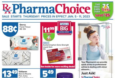 PharmaChoice Health Centre Flyer January 5 to 11