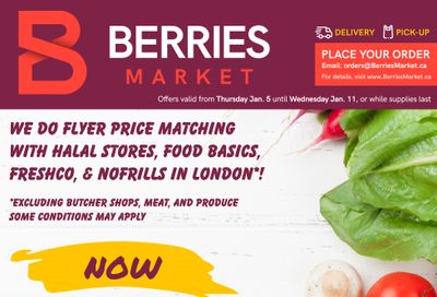 Berries Market Flyer January 5 to 11