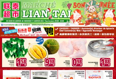 Marche Lian Tai Flyer January 5 to 11