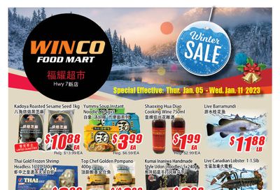 WinCo Food Mart (HWY 7) Flyer January 5 to 11