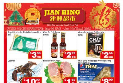 Jian Hing Supermarket (North York) Flyer January 6 to 12