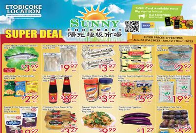 Sunny Foodmart (Etobicoke) Flyer January 6 to 12