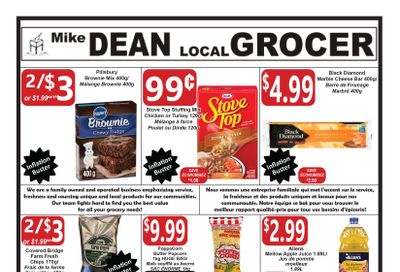 Mike Dean Local Grocer Flyer January 6 to 12