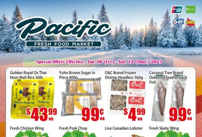 Pacific Fresh Food Market (North York) Flyer January 6 to 12