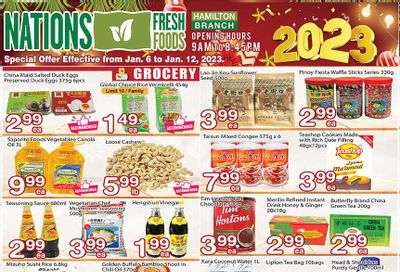 Nations Fresh Foods (Hamilton) Flyer January 6 to 12