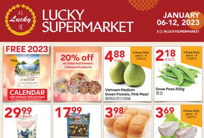 Lucky Supermarket (Edmonton) Flyer January 6 to 12