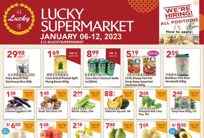 Lucky Supermarket (Calgary) Flyer January 6 to 12