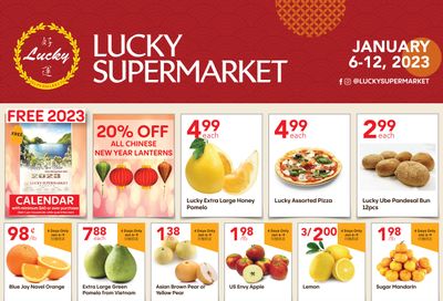 Lucky Supermarket (Surrey) Flyer January 6 to 12