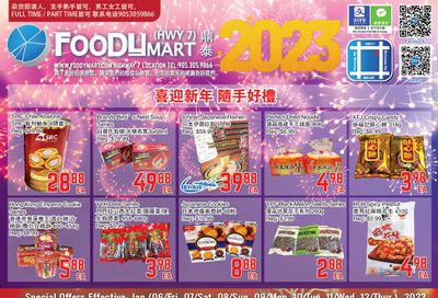 FoodyMart (HWY7) Flyer January 6 to 12