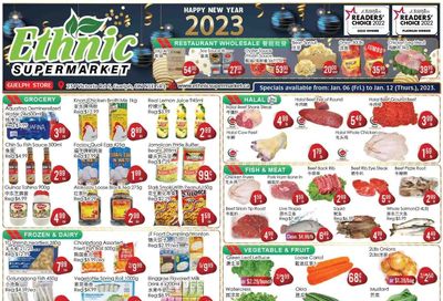 Ethnic Supermarket (Guelph) Flyer January 6 to 12