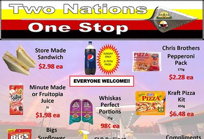 Two Nations One Stop Flyer January 6 to 12
