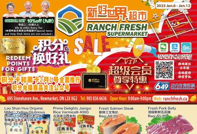Ranch Fresh Supermarket Flyer January 6 to 12