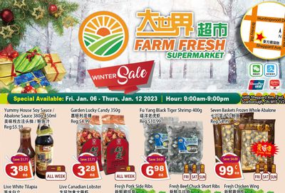 Farm Fresh Supermarket Flyer January 6 to 12