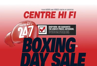 Centre Hi-Fi Flyer January 6 to 12