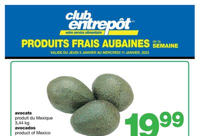 Wholesale Club (QC) Fresh Deals of the Week Flyer January 5 to 11