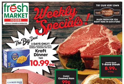 Fresh Market Foods Flyer January 6 to 12