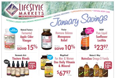 Lifestyle Markets Flyer January 4 to 22