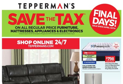 Tepperman's Flyer April 24 to 30