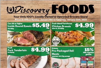 Discovery Foods Flyer January 8 to 14