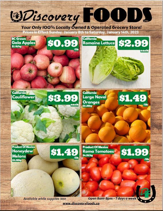 Discovery Foods Flyer January 8 to 14