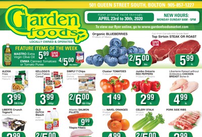 Garden Foods Flyer April 23 to 30