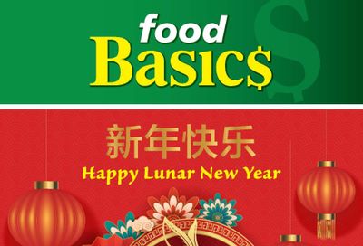 Food Basics Happy Lunar New Year Flyer January 5 to 11