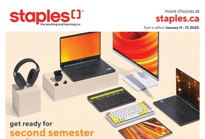 Staples Flyer January 11 to 17