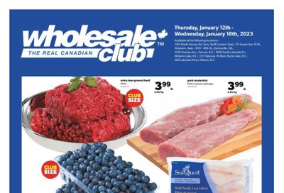 Real Canadian Wholesale Club Flyer January 12 to 18