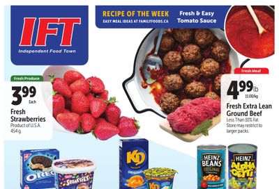 IFT Independent Food Town Flyer January 12 to 18