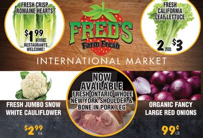 Fred's Farm Fresh Flyer January 11 to 17