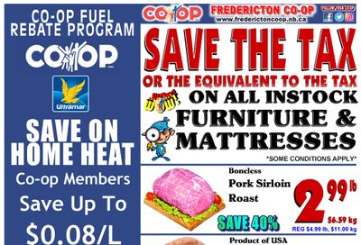 Fredericton Co-op Flyer January 12 to 18