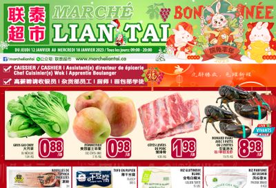 Marche Lian Tai Flyer January 12 to 18