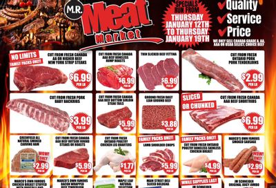 M.R. Meat Market Flyer January 12 to 19