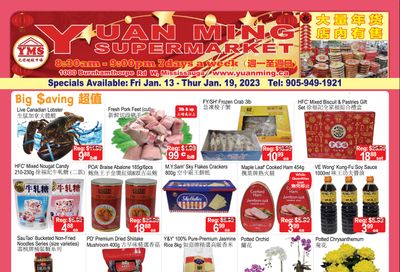 Yuan Ming Supermarket Flyer January 13 to 19