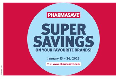 Pharmasave (Atlantic) Super Savings Flyer January 13 to 26