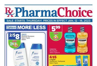 PharmaChoice (ON & Atlantic) Flyer January 12 to 18