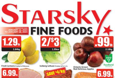 Starsky Foods Flyer January 12 to 18