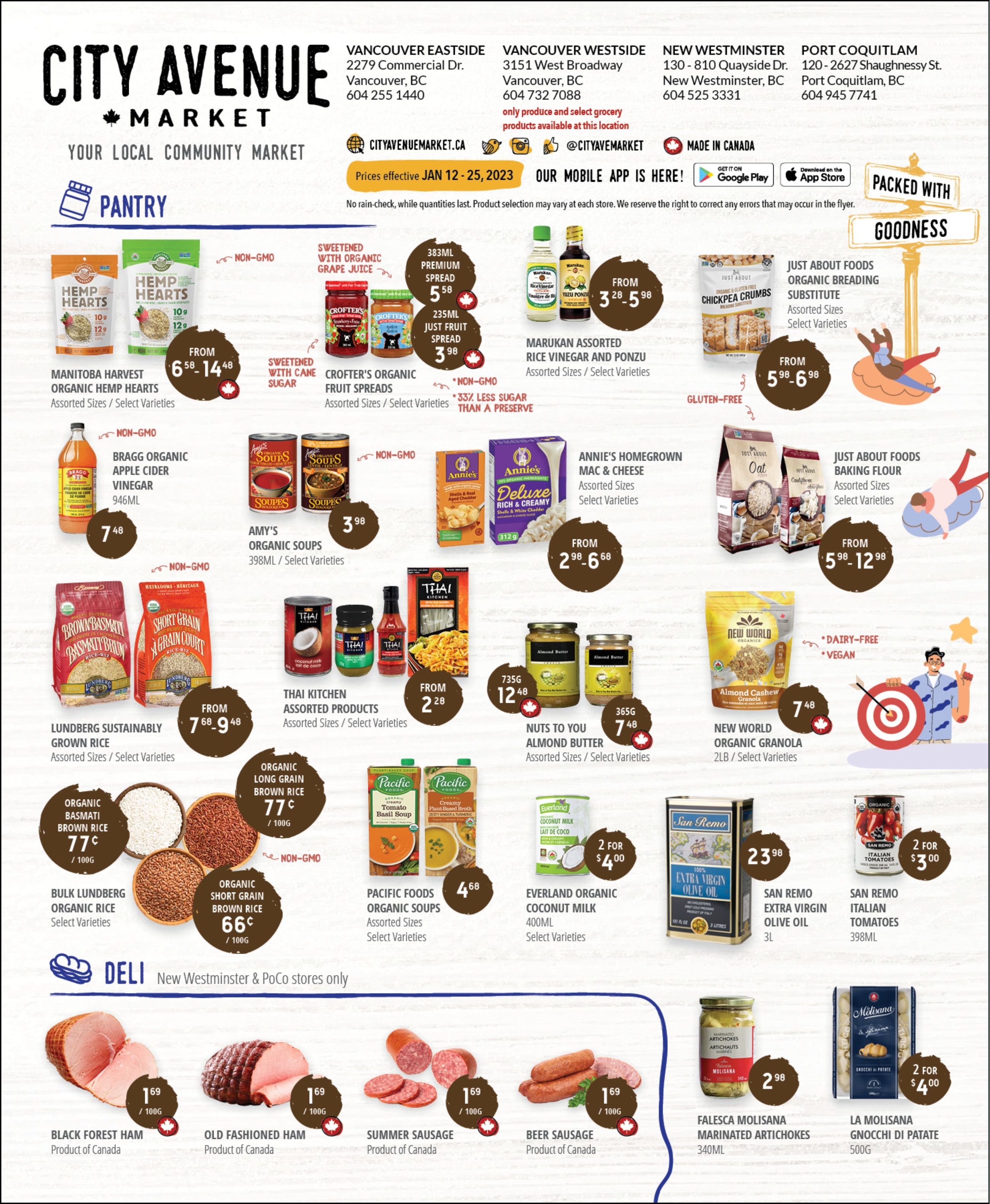 City Avenue Market Flyer January 12 to 25