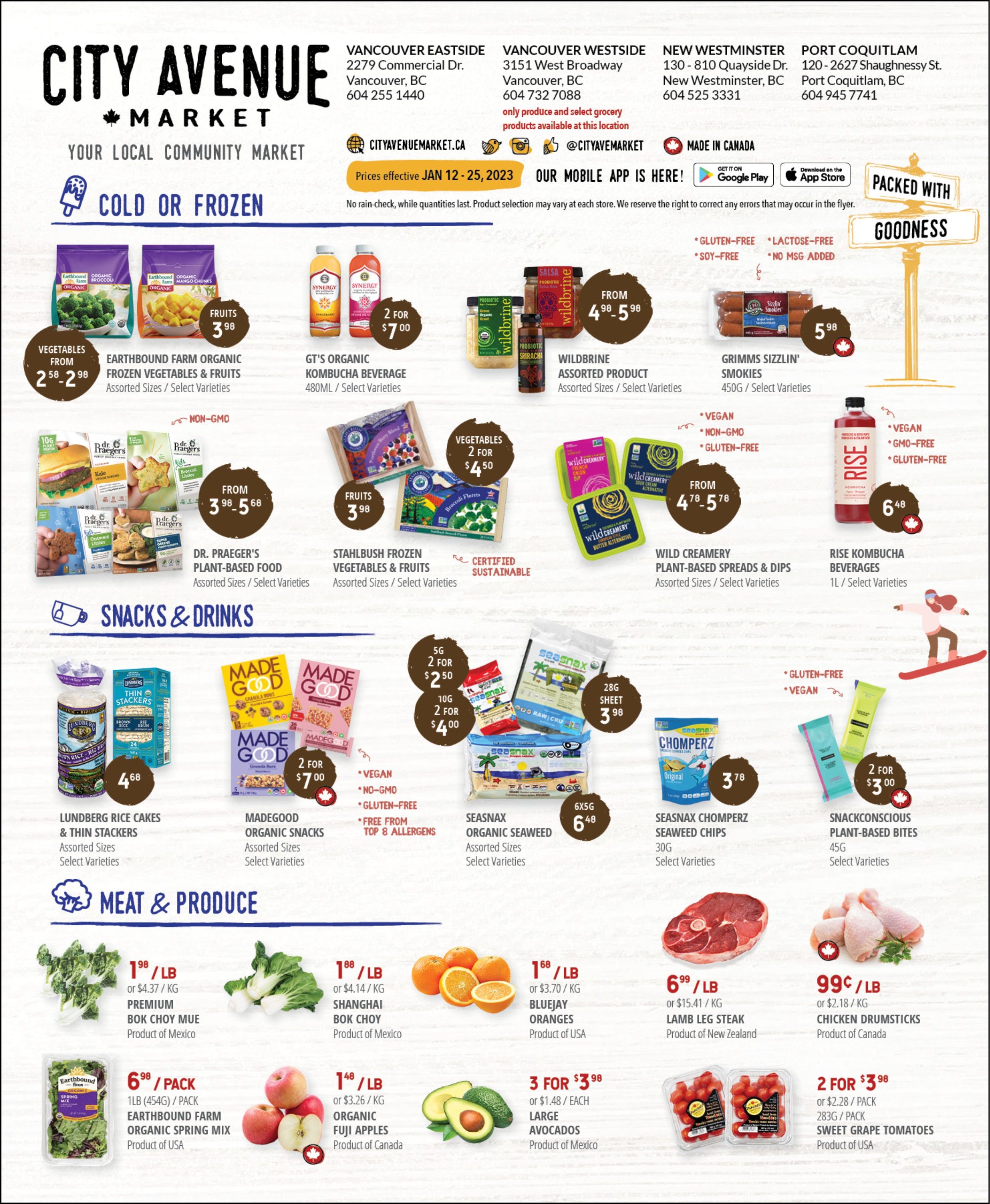 City Avenue Market Flyer January 12 to 25