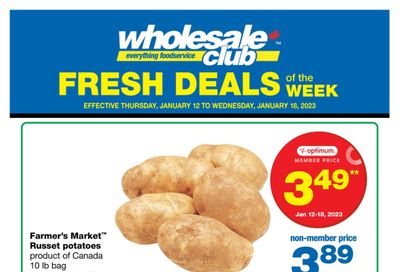 Wholesale Club (ON) Fresh Deals of the Week Flyer January 12 to 18