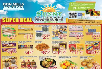 Sunny Foodmart (Don Mills) Flyer January 13 to 19